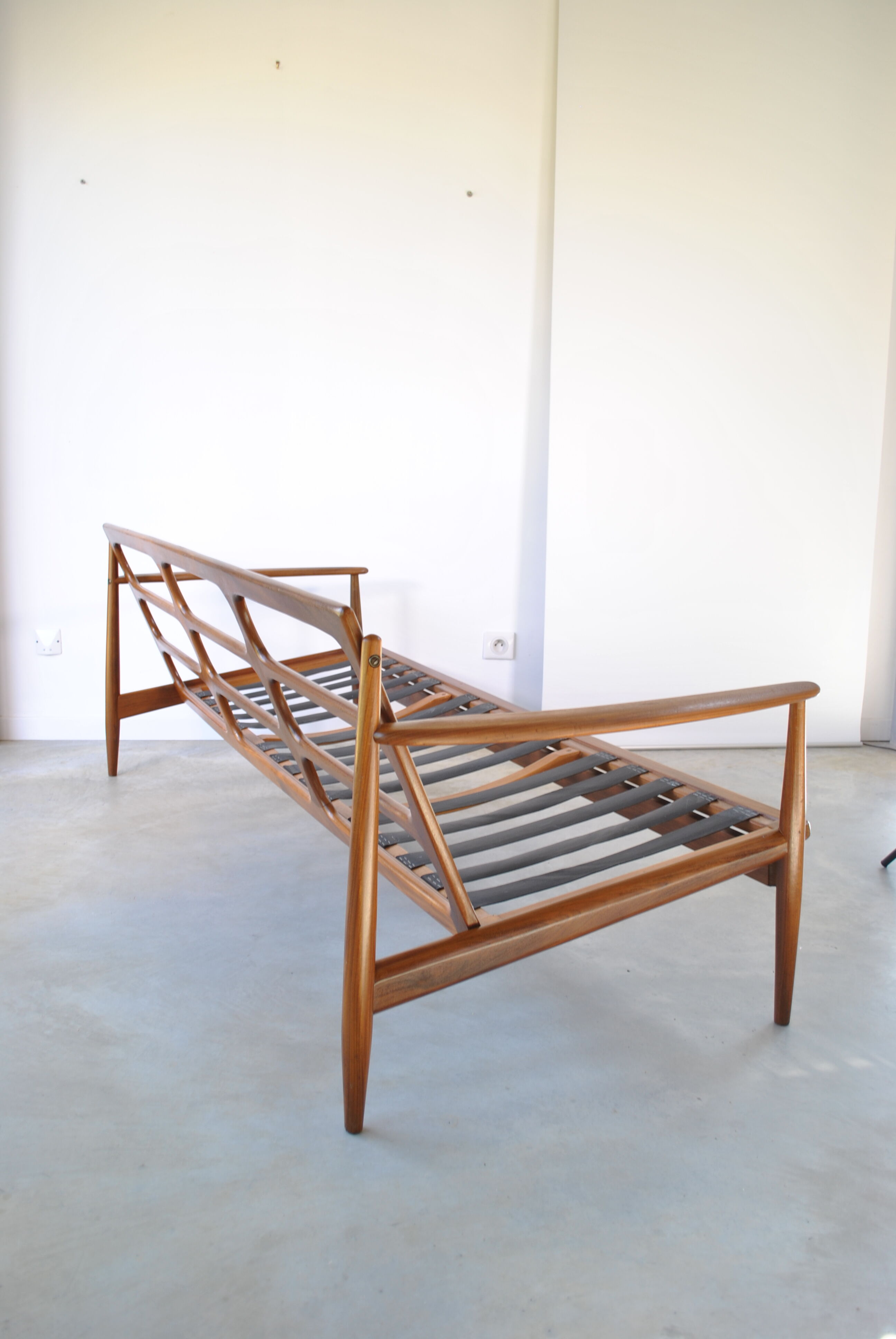 Danish scandinavian sofa distributed to Roche Bobois 1960