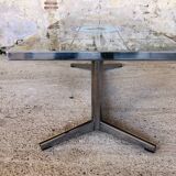 Ceramic and chrome coffee table circa 70s