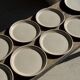 Lunéville table service Art Workshop 8 plates and 2 serving dishes