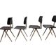 Ensemble de 4 chaises vintage Galvanitas, années 1960