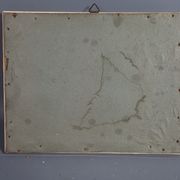 Old frame Art Deco gilded stucco wood 22.5x17.5 cm, foliage 14.9x19.9 cm SB