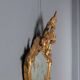 Antique baroque-style wooden mirror Italy 20th century