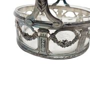 Antique Art Nouveau basket, France, 1900s