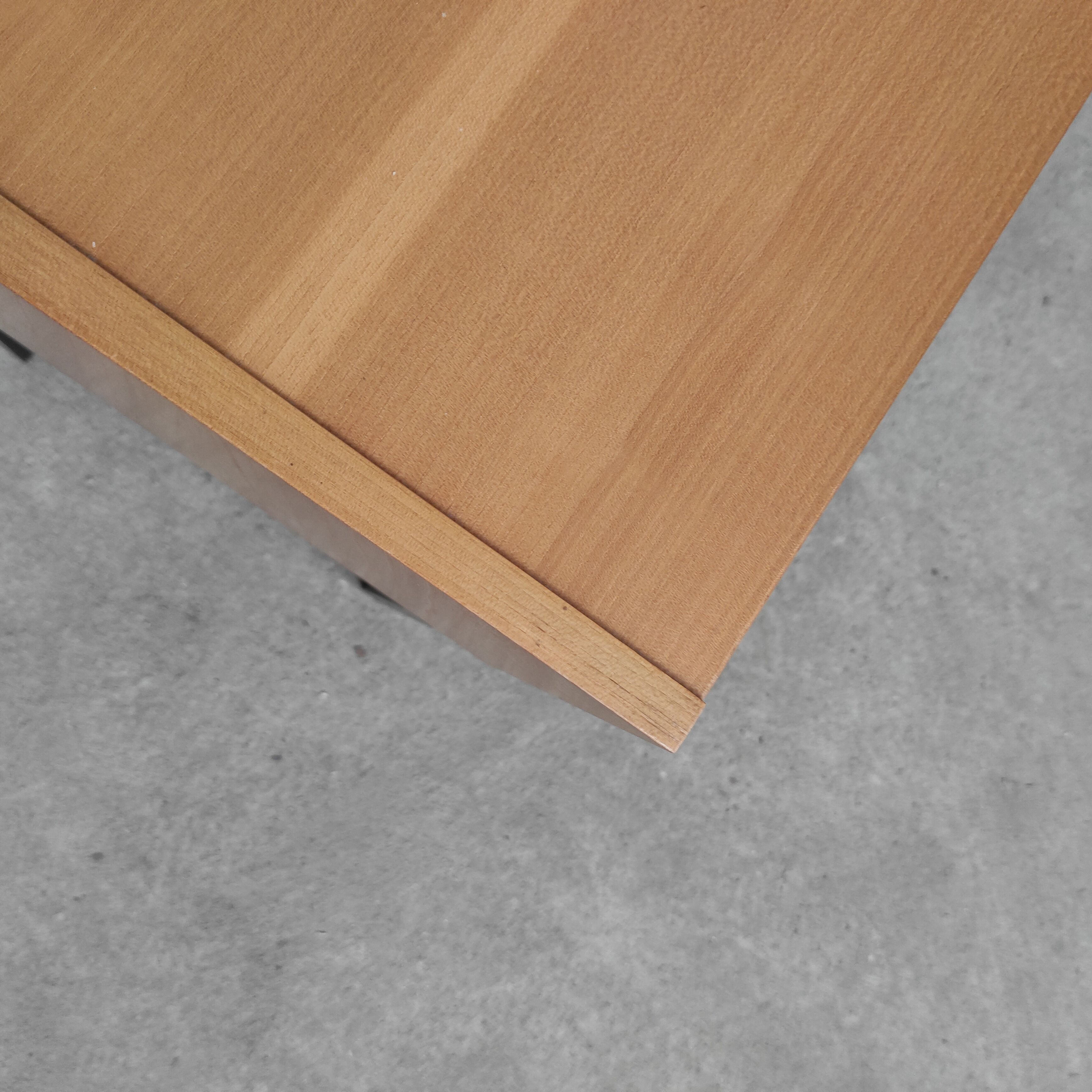 Pair of bedside feet metal, 1960