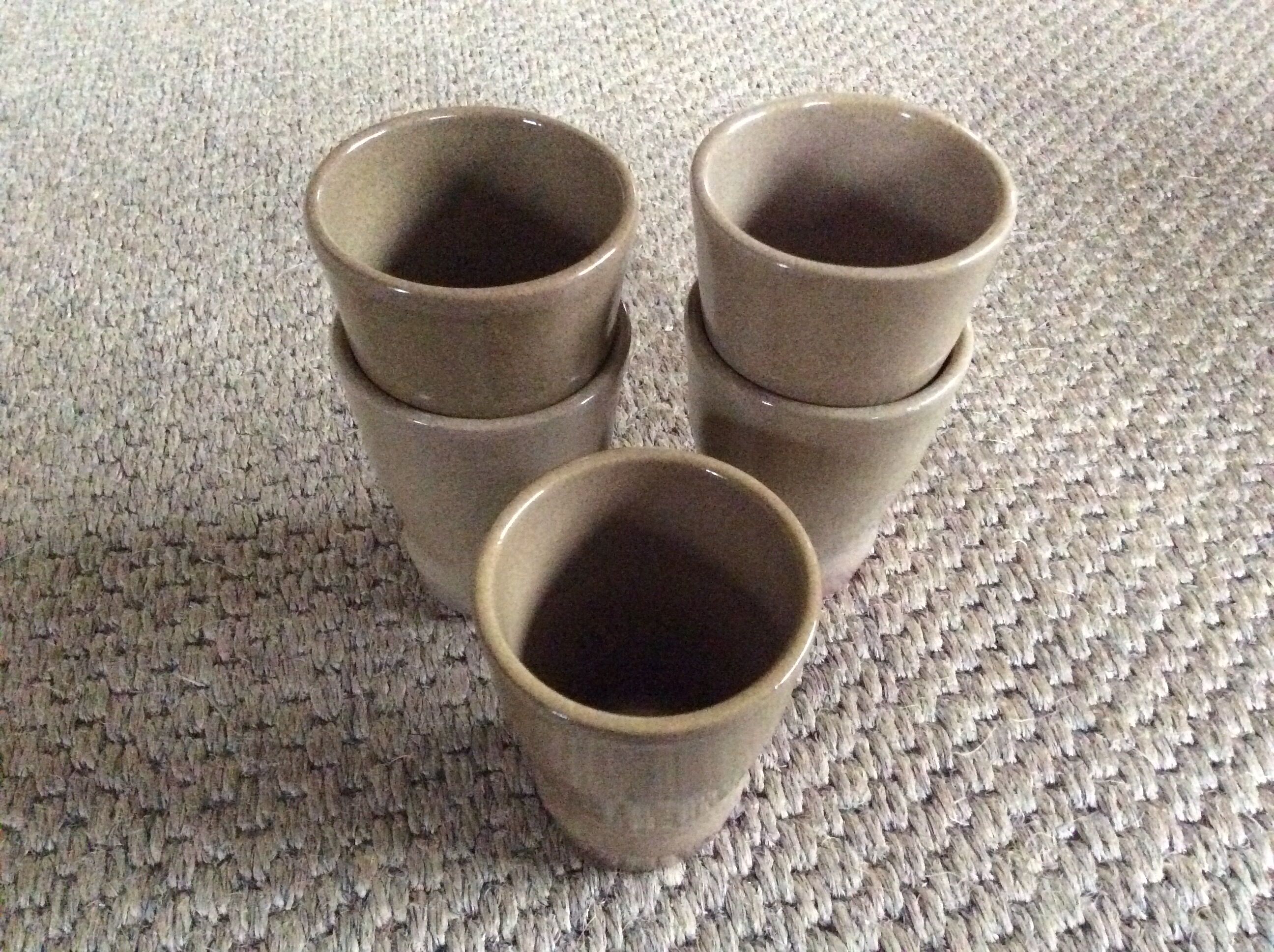Série de 5 tasses