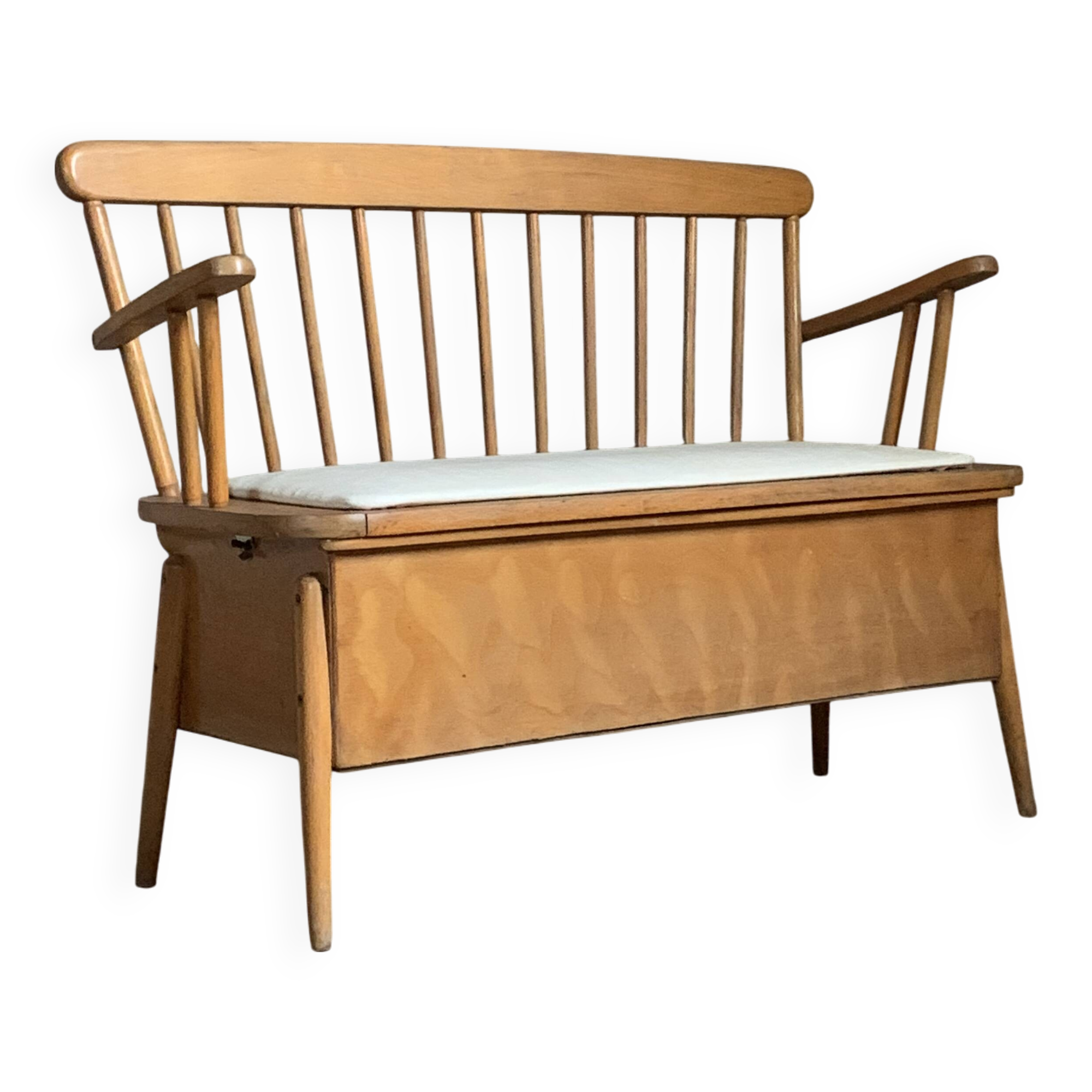 Vintage children's storage bench