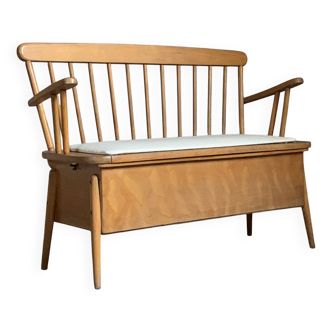 Vintage children's storage bench