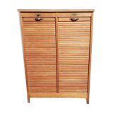 Double curtain binder