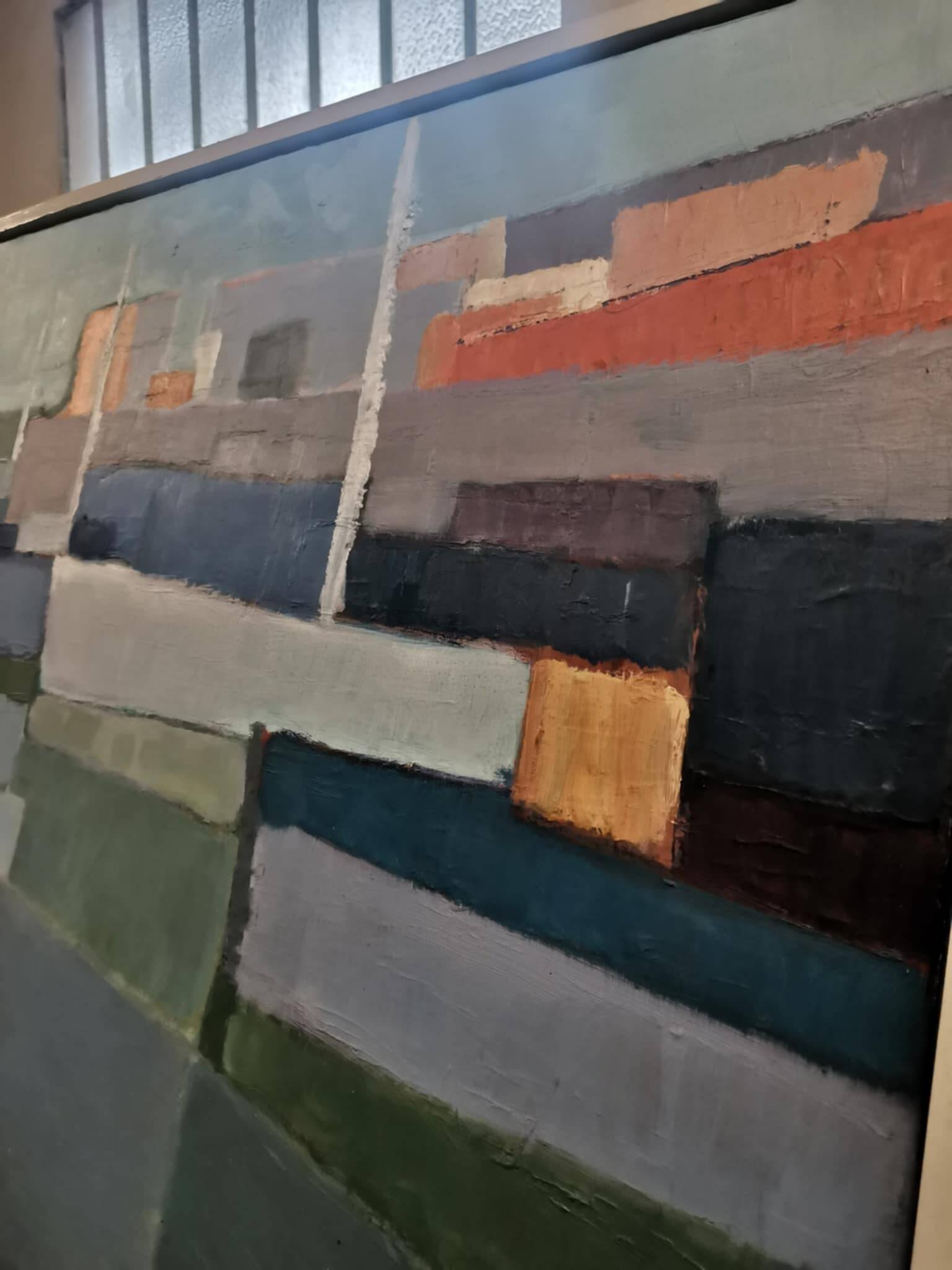 Contemporary painting, oil on canvas