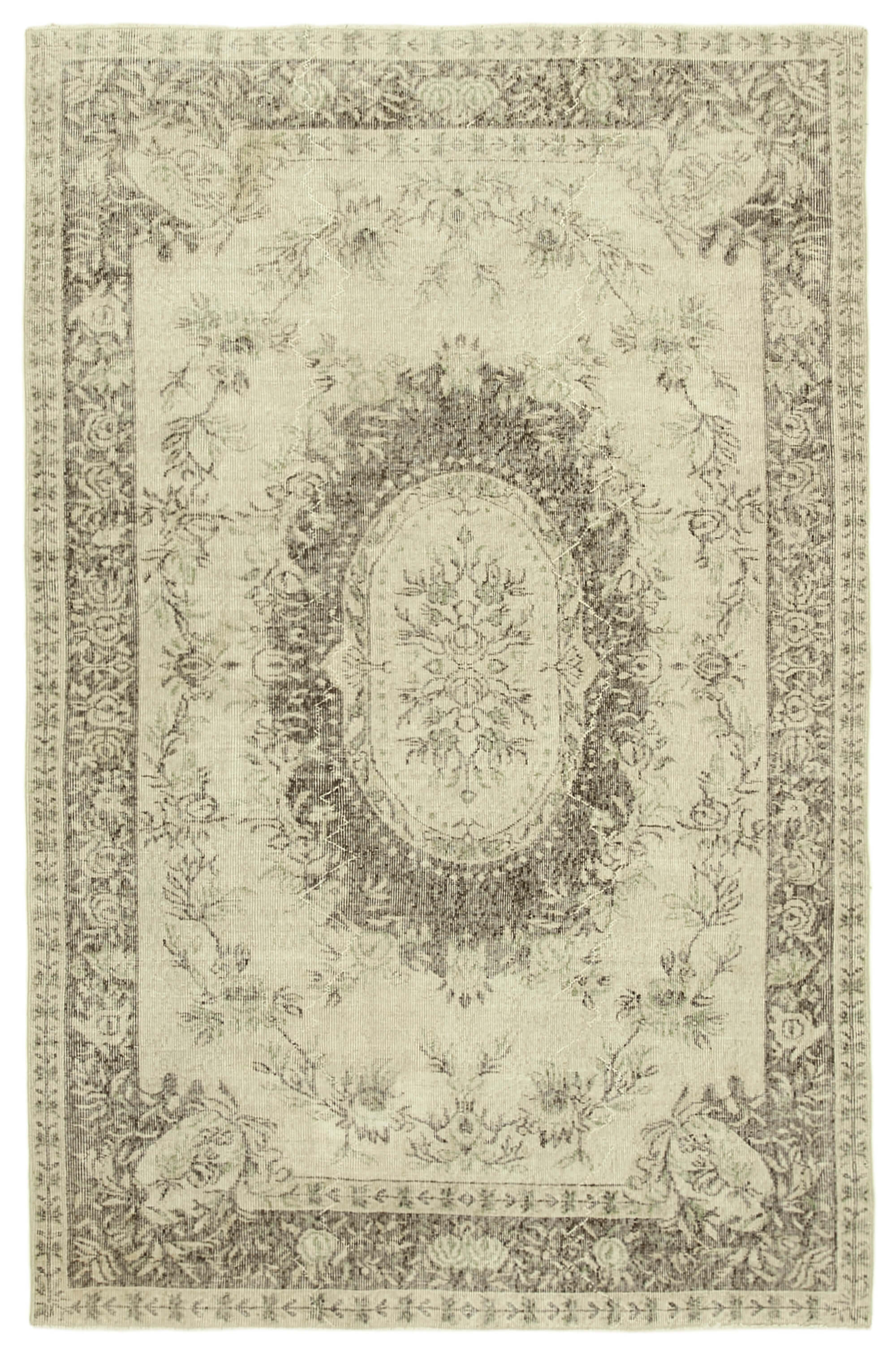 Handmade One-of-a-Kind Oriental Beige Rug 175 cm x 272 cm - 38985