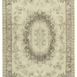 Handmade One-of-a-Kind Oriental Beige Rug 175 cm x 272 cm - 38985