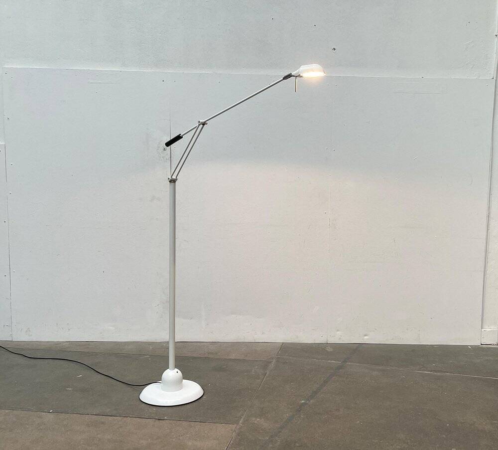 Vintage Italian floor lamp, space age postmodern, 1970s.
