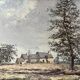 Tableau : Huile sur toile - paysage breton