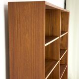 Buffet en teck avec étagère par Brouer Møbler, années 1960.