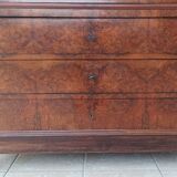 Louis Philippe walnut chest of drawers