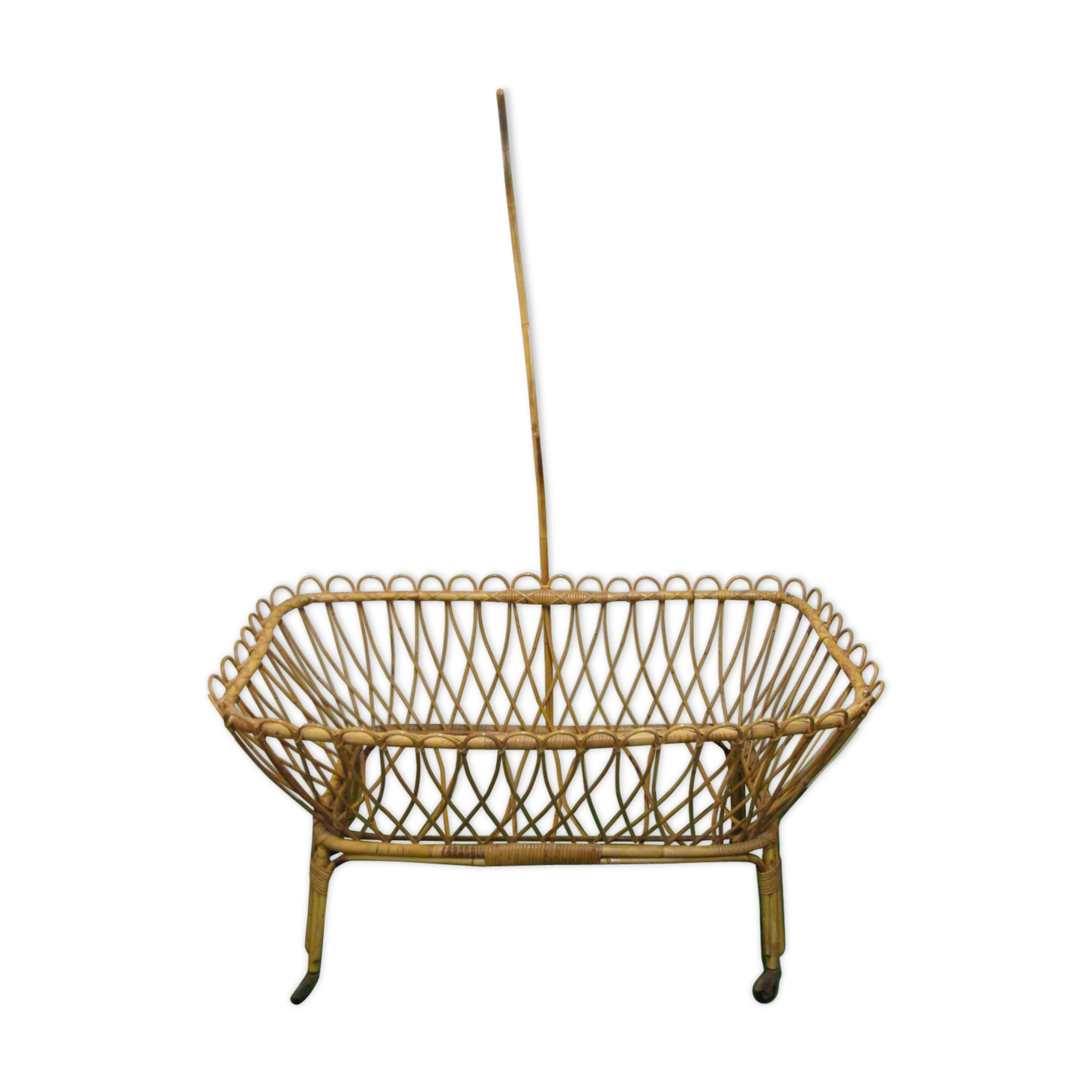 Lacrosse rattan cradle