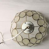 Mother of pearl hanging lamp