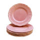 6 Salins plates in Provençal style earthenware