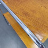 Bauhaus Tubular Steel Side Table in Style of Marcel Breuer, 1930s