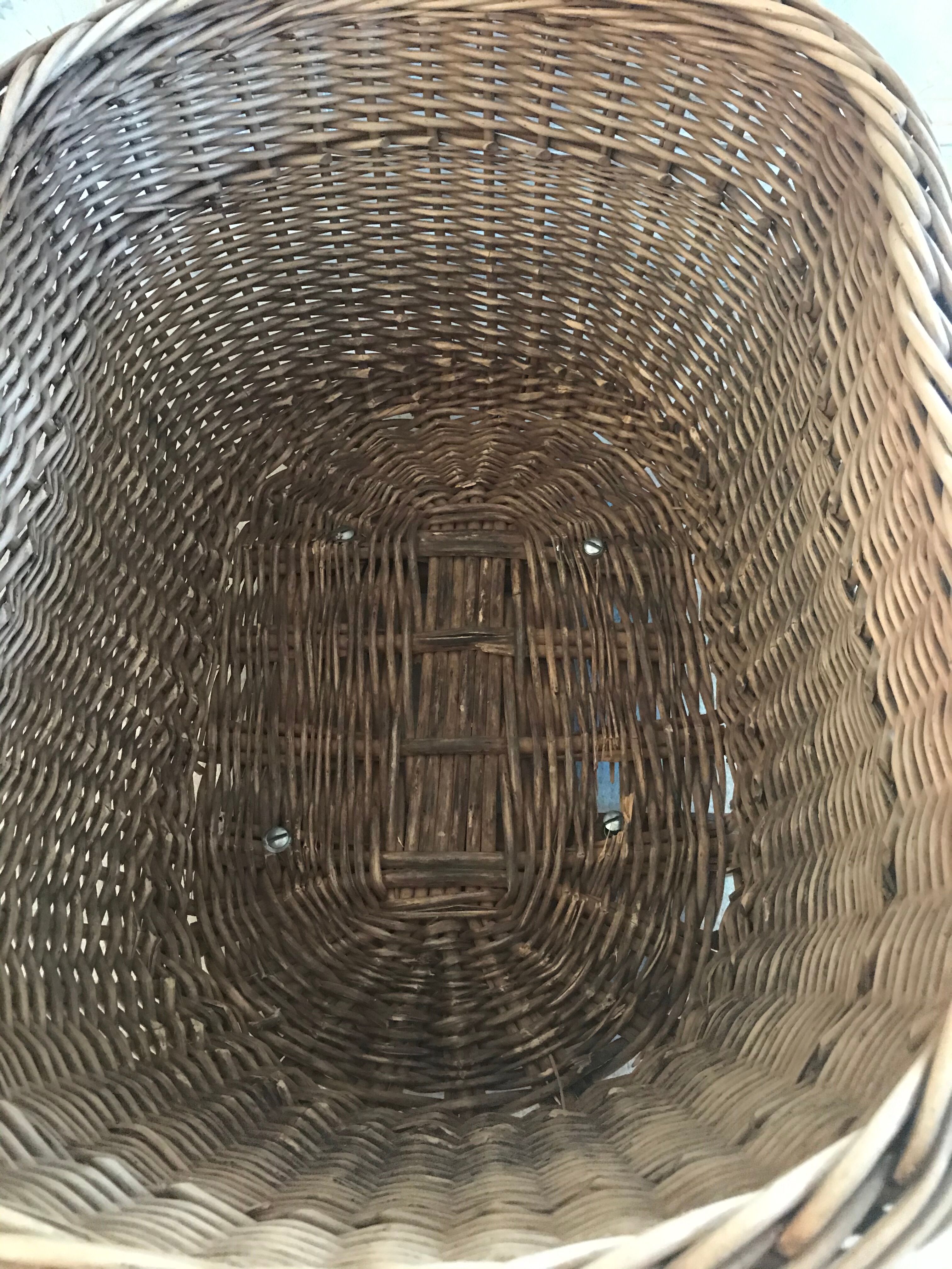 68cm wicker oval basket