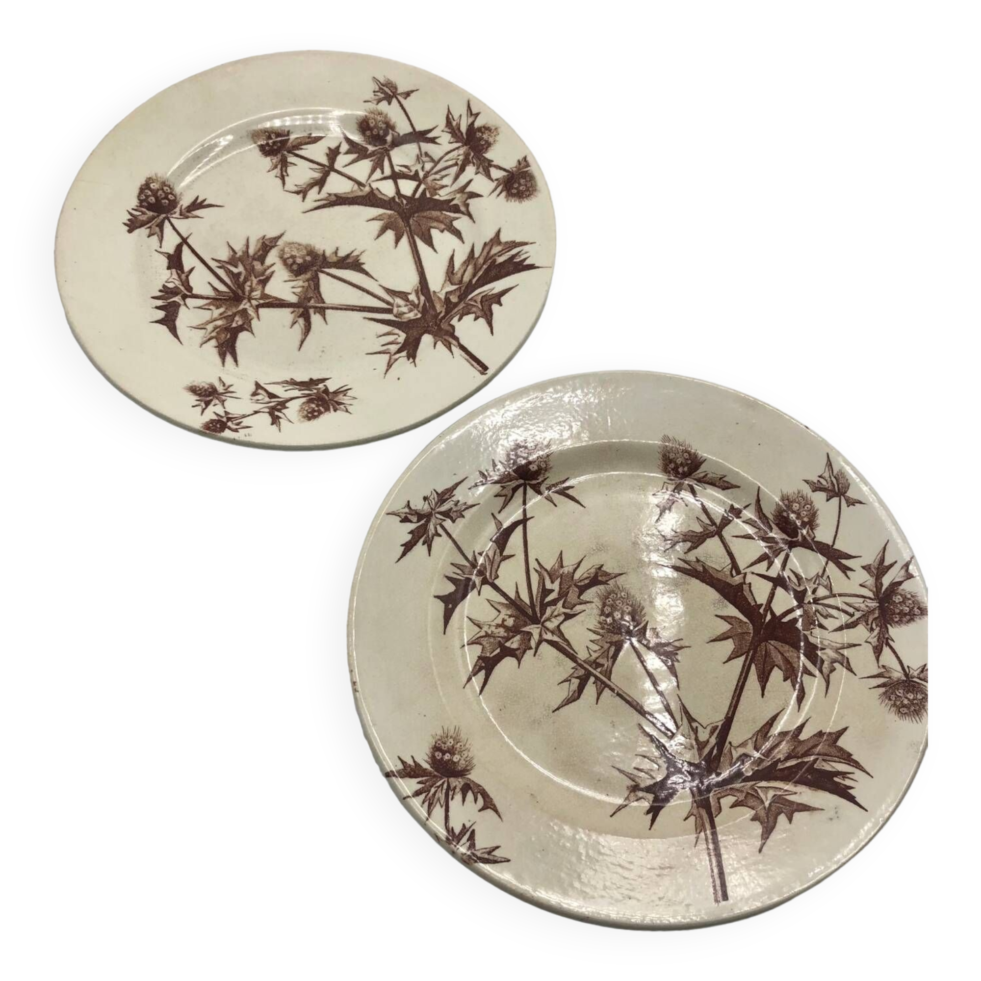 Jules Vieillard Bordeaux dessert plates