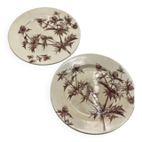 Jules Vieillard Bordeaux dessert plates