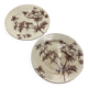 Jules Vieillard Bordeaux dessert plates