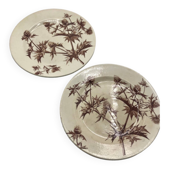 Jules Vieillard Bordeaux dessert plates