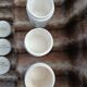3 antique sweet jars