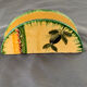 Olive decorative ceramic letter/napkin holder