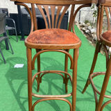 Wooden bar stools