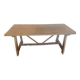 Large antique farmhouse table in solid wood – country/monastery spirit