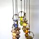 Brutalist stalactite chandelier by Nanny Still for Massive Belgium, 1960s