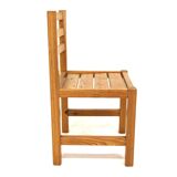 Set of 4 Scandinavian pine chairs, Sweden, 1970
