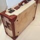 Old wood and leather case