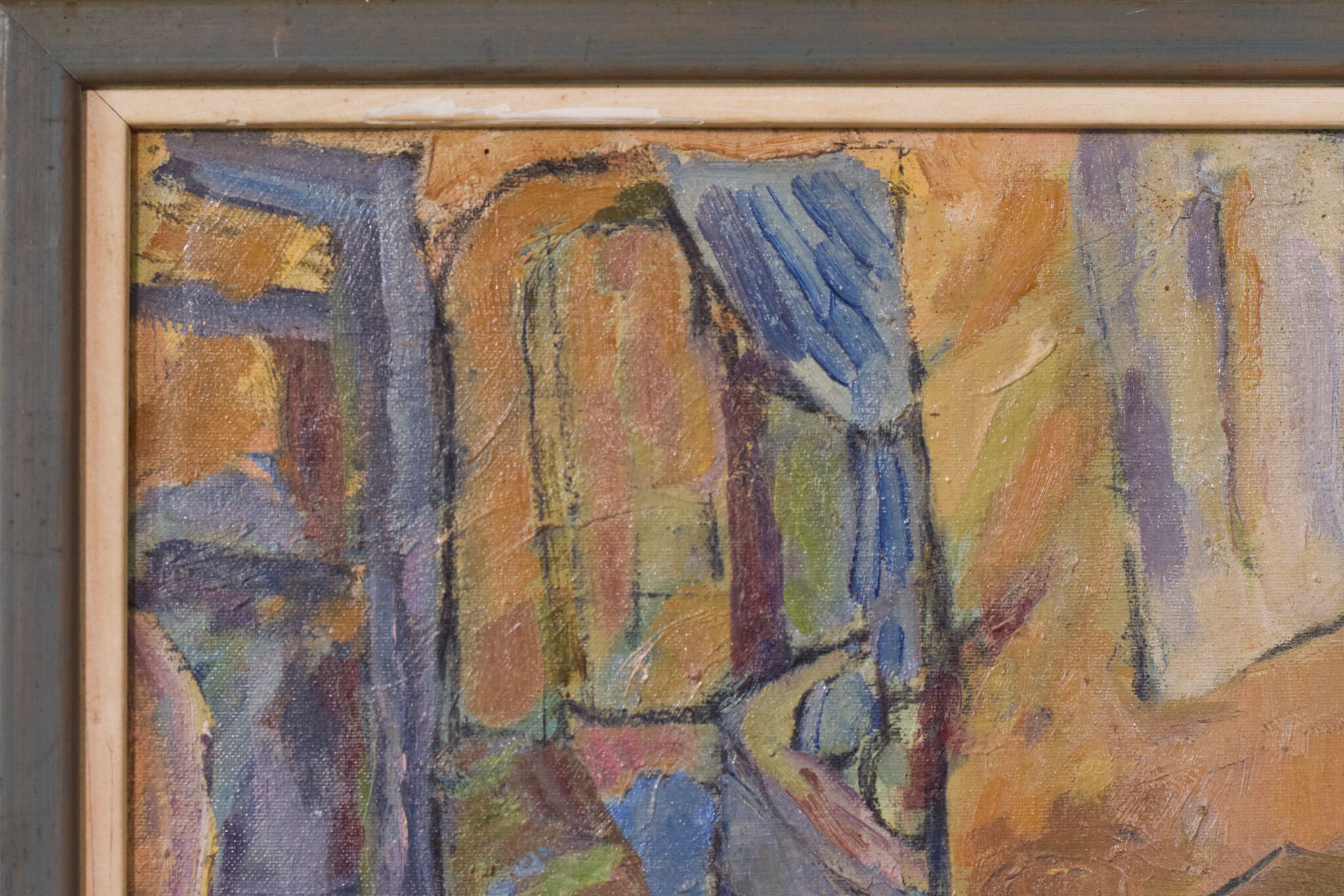 Fauve Interior and Garden Scene