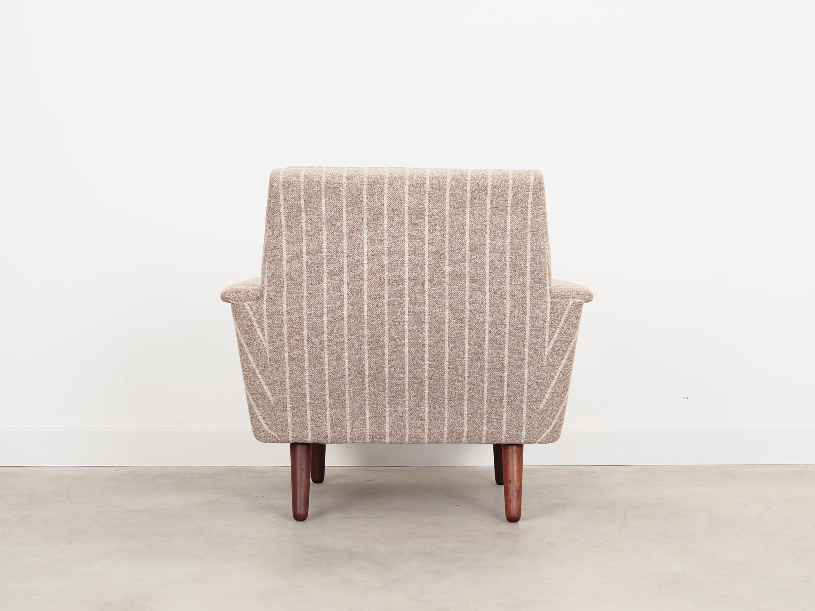 Fauteuil en teck, design danois, années 1970, Danemark