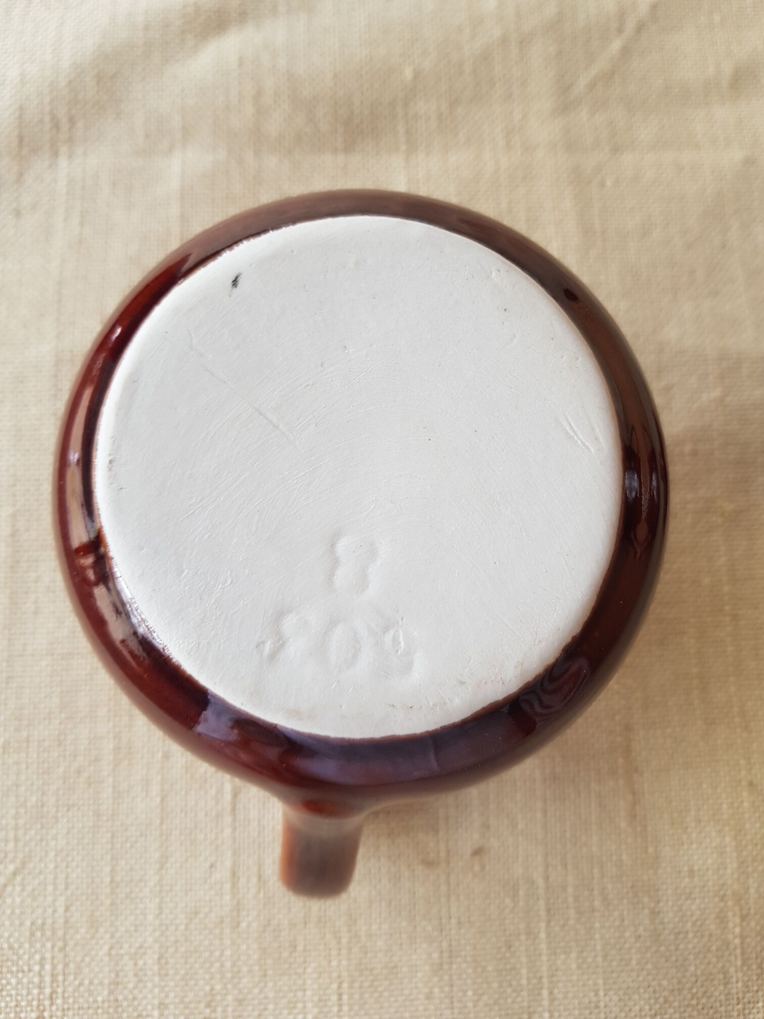 Teapot and milk jug from Villeroy and Boch bistro 1970