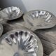 8 coupelles coquillage en inox