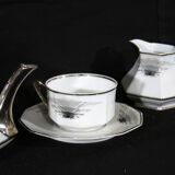 Service to the Art Deco, Limoges, signed Paul Pastaud
