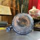 Blue glass carafe
