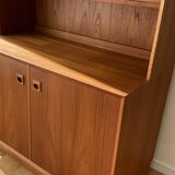 Scandinavian teak display cabinet from the 60s by Erik Brouer