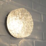 Appliques vintage, lot de 3 appliques murales, plafonnier encastré