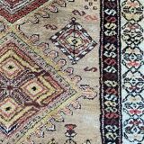 Tapis ancien persan kurde pour couloir 108x352 cm