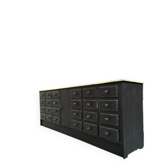 Workshop furniture from the early 20th century.