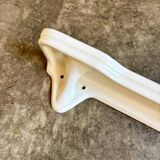 White earthenware wall shelf no. 4