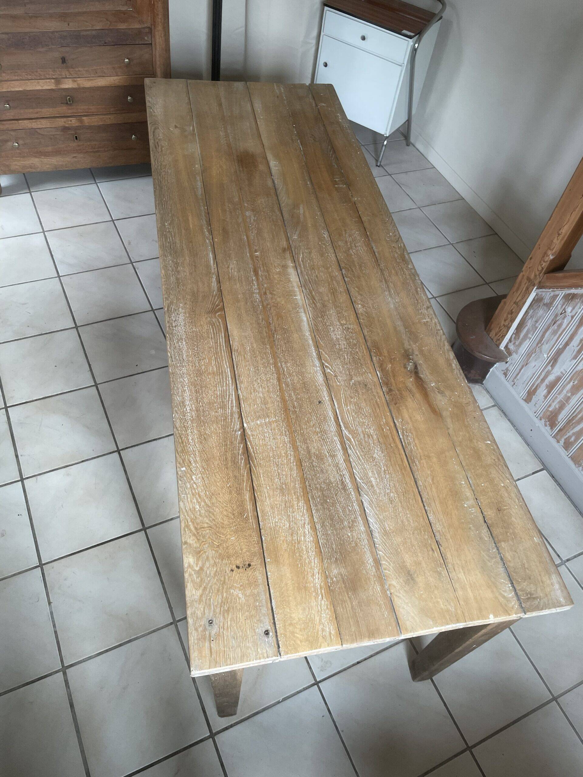 Country farmhouse table