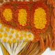 Vintage Smyrna wall hanging rug