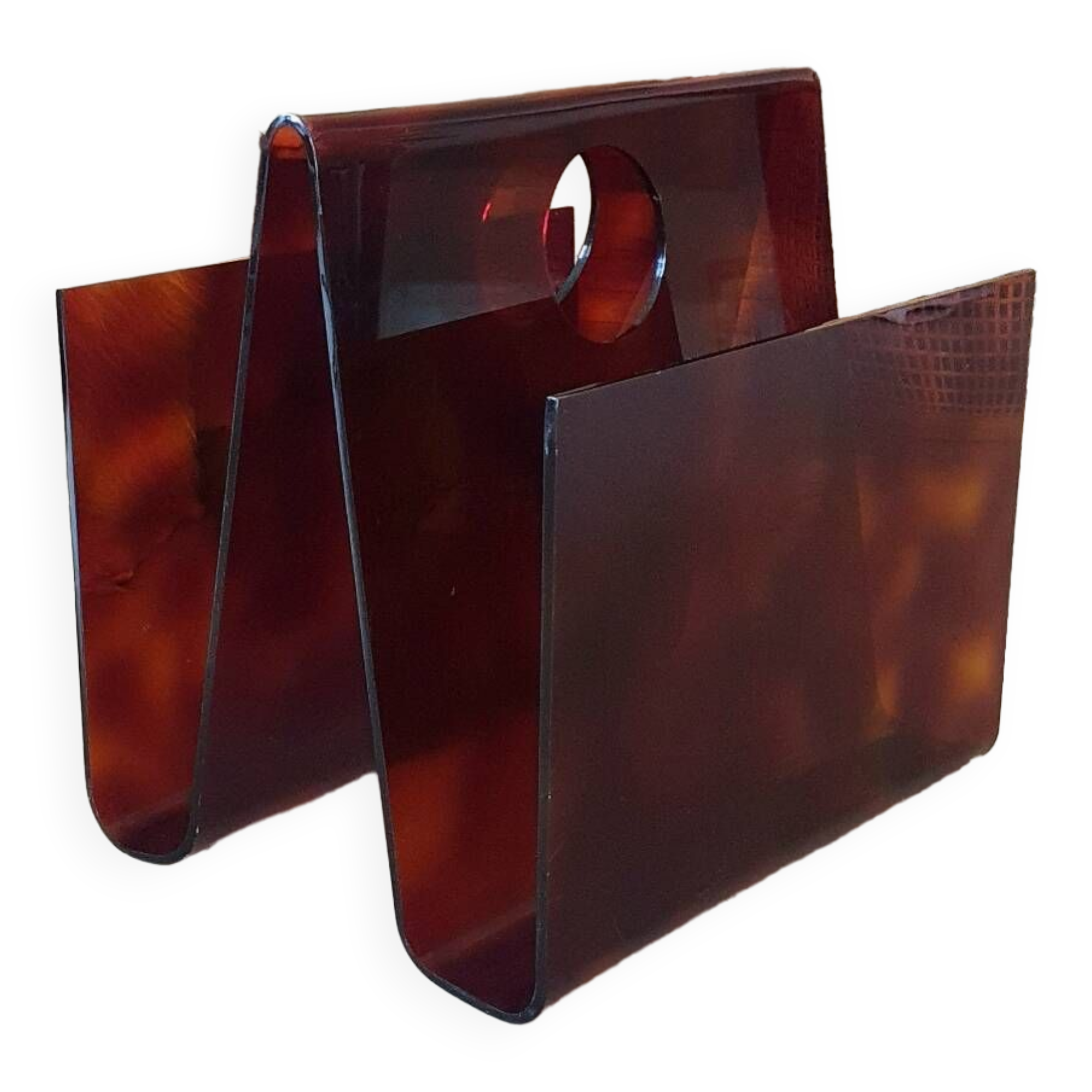 Designer magazine rack 1970