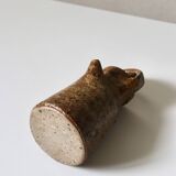 Pichet en grès pyrité